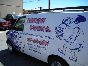 Colorfast Painting Van